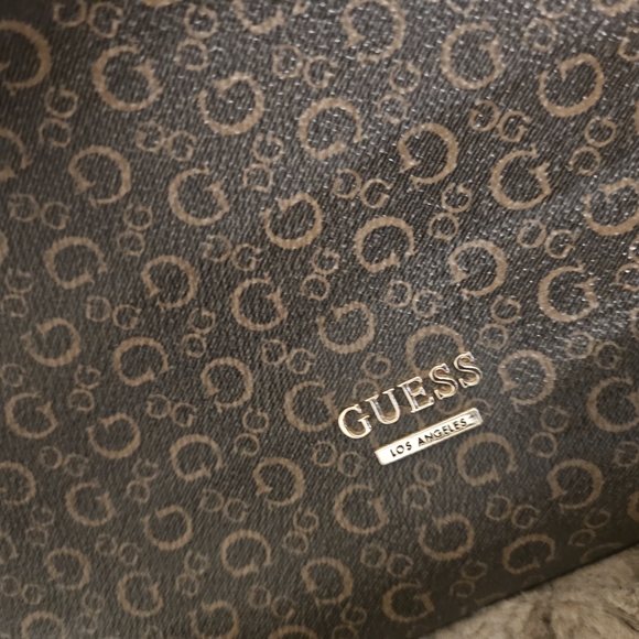 Guess Brown and Cream Women's Bag - Picture 4 of 14